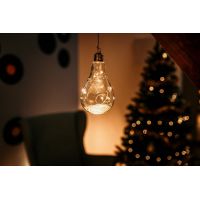 Crystal Závěsná Žárovka 15 cm 4