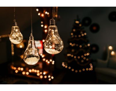 Crystal Závěsná Žárovka 15 cm