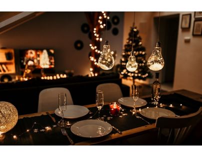 Crystal Závěsná Žárovka 15 cm