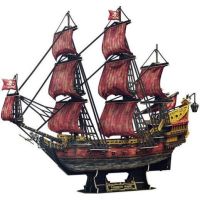 Cubicfun 3D Puzzle Plachetnice Queen Anne's Revenge 391 dílků - Poškozený obal 2