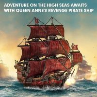 Cubicfun 3D Puzzle Plachetnice Queen Anne's Revenge 391 dílků - Poškozený obal 6