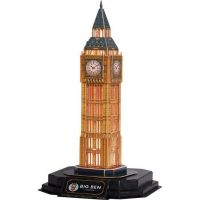 CubicFun 3D puzzle s LED Noční edice Big Ben 32 dílků 3