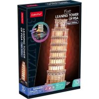 CubicFun 3D puzzle s LED Noční edice Šikmá věž v Pise 42 dílků 3