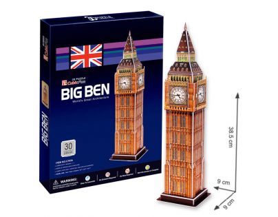 CubicFun Puzzle 3D Big Ben 30 dílků