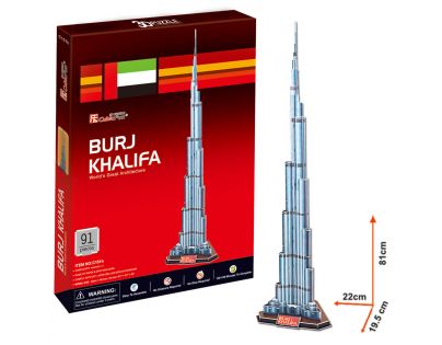 CubicFun 3D Burj Khalifa 91 dílků