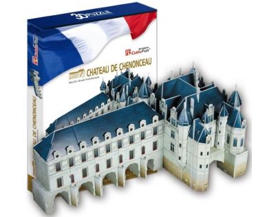CubicFun Puzzle 3D Chateau of Chenonceau 116 dílků