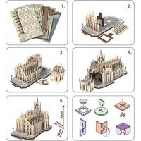 CubicFun Puzzle 3D Duomo di Milano 251 dílků 2