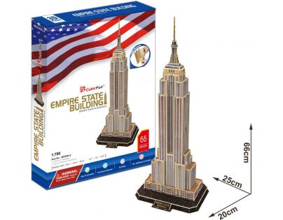 CubicFun Puzzle 3D Empire State Building 66 dílků