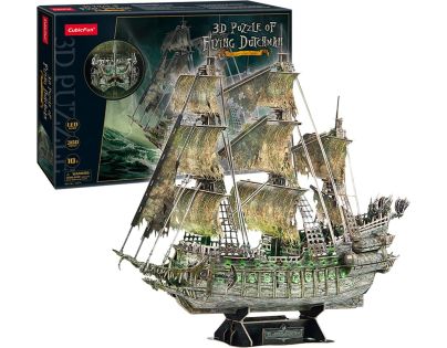 Cubicfun 3D Puzzle LED Flying dutchman 360 dílků - Poškozený obal