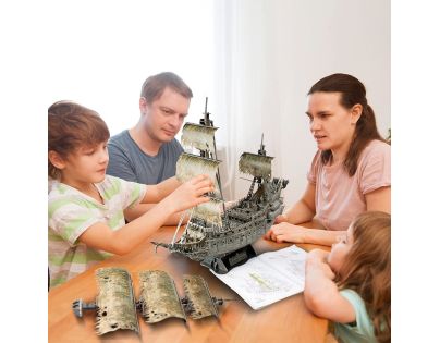 Cubicfun 3D Puzzle LED Flying dutchman 360 dílků - Poškozený obal