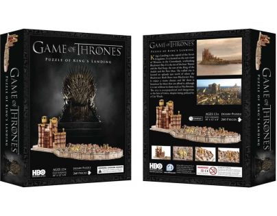 CubicFun 3D puzzle Game Of Thrones 262 dílků