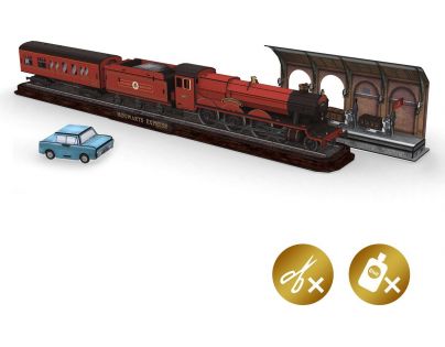 CubicFun Puzzle 3D Harry Potter Bradavice ™ Express 180 dílků