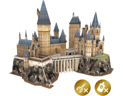 CubicFun 3D Puzzle Harry Potter Bradavice ™ Hrad 197 dílků