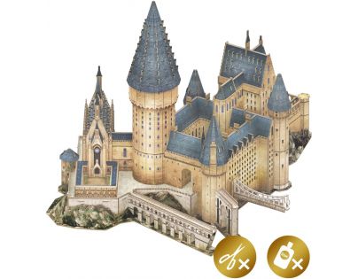 CubicFun 3D Puzzle Harry Potter Bradavice ™ Velká síň 187 dílků