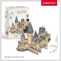 CubicFun 3D Puzzle Harry Potter Bradavice ™ Velká síň 187 dílků 3