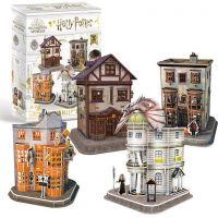 Cubicfun 3D Puzzle 4 v 1 Harry Potter Příčná ulice 181 dílků