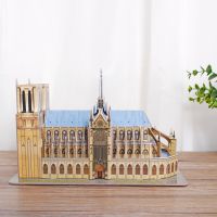 CubicFun Puzzle 3D Katedrála Notre-Dame 53 dílků 3