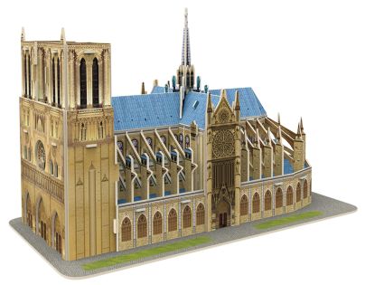 CubicFun Puzzle 3D Katedrála Notre-Dame 53 dílků