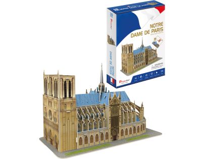 CubicFun Puzzle 3D Katedrála Notre-Dame 53 dílků