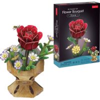 CubicFun Puzzle 3D Kytice růže 120 dílků