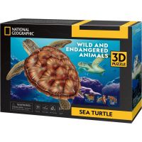 Cubicfun Puzzle 3D National Geographic Mořská želva 31 dílků 5
