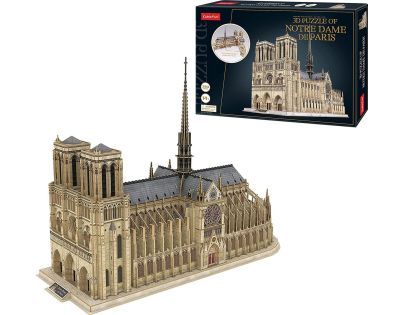 Cubicfun 3D Puzzle Notre Dame 293 dílků - Poškozený obal