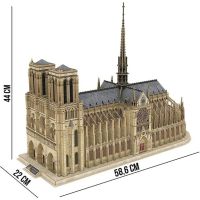 Cubicfun 3D Puzzle Notre Dame 293 dílků - Poškozený obal 2