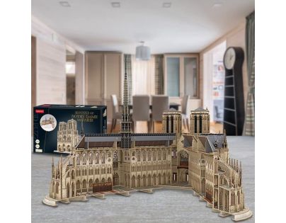 Cubicfun 3D Puzzle Notre Dame 293 dílků - Poškozený obal