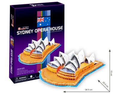 CubicFun Puzzle 3D Opera v Sydney 58 dílků