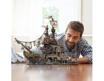 CubicFun Puzzle 3D Pirátský přístav Tortuga 218 dílků