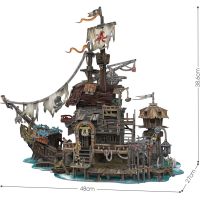 CubicFun Puzzle 3D Pirátský přístav Tortuga 218 dílků 2