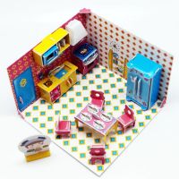 CubicFun Puzzle 3D Pokojíček Kuchyně 65 dílků 2