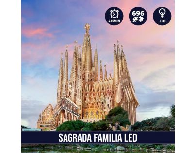 Cubicfun 3D Puzzle Sagrada Familia 696 dílků
