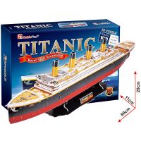 CubicFun 3D Puzzle Titanic 113 dílků