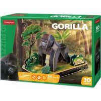 Cubicfun Puzzle 3D Zvířecí kamarádi Gorila 34 dílků 3