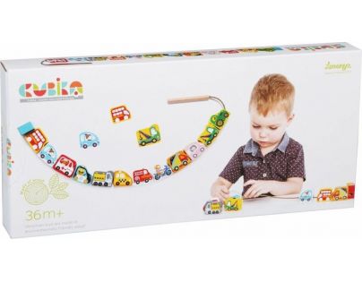 Cubika Navlékací dopravní prostředky navlékací set