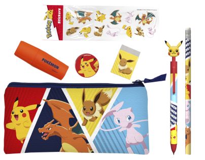CyP Brands Pokémon Školní set se samolepkami