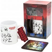 Pyramid International Dárková sada Stranger Things hrnek, klíčenka, tácek