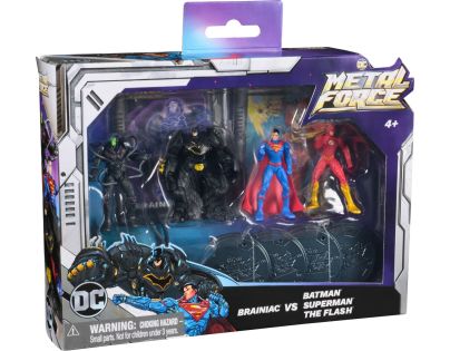 DC Metal force multibalení figurek 5 cm s podstavcem