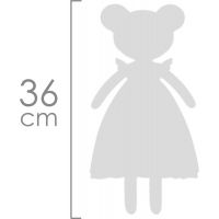DeCuevas Plyšová panenka Niza 36 cm 3