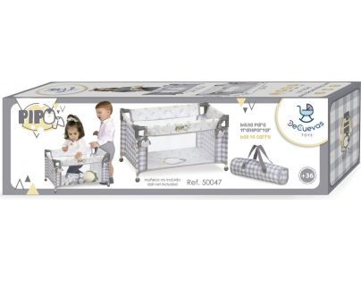 DeCuevas Cestovní postýlka pro panenky Pipo