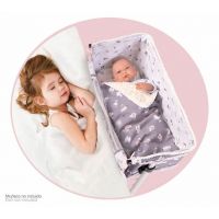DeCuevas Novorozenecká postýlka pro panenky s doplňky Sky 2020 3