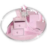 DeCuevas Dřevěný toaletní stolek se zrcadlem a dřevěnou židličkou Magic Maria - Poškozený obal 5