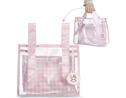 DeCuevas Skládací kočárek pro panenky s taškou a doplňky Niza - 81 cm - Poškozený obal