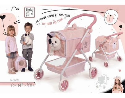 DeCuevas Můj první kočárek pro pejska s doplňky Little Pet 2020 - 56 cm