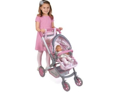 DeCuevas Kočárek pro panenky 3v1 Maria 2017-S