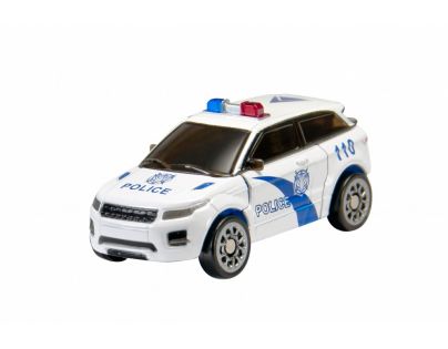 HM Studio Deformation Modely autíček 2v1 modely 1:64 Policie modrá