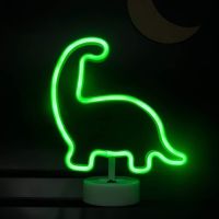 Forever Dekorativní LED neon Dinosaur zelený 4