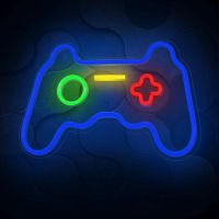 Forever Dekorativní Plexi Led neon Gamepad multicolor 3