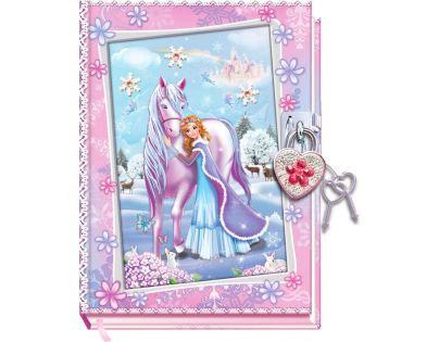 HM Studio Deník na zámek Kůň a princezna